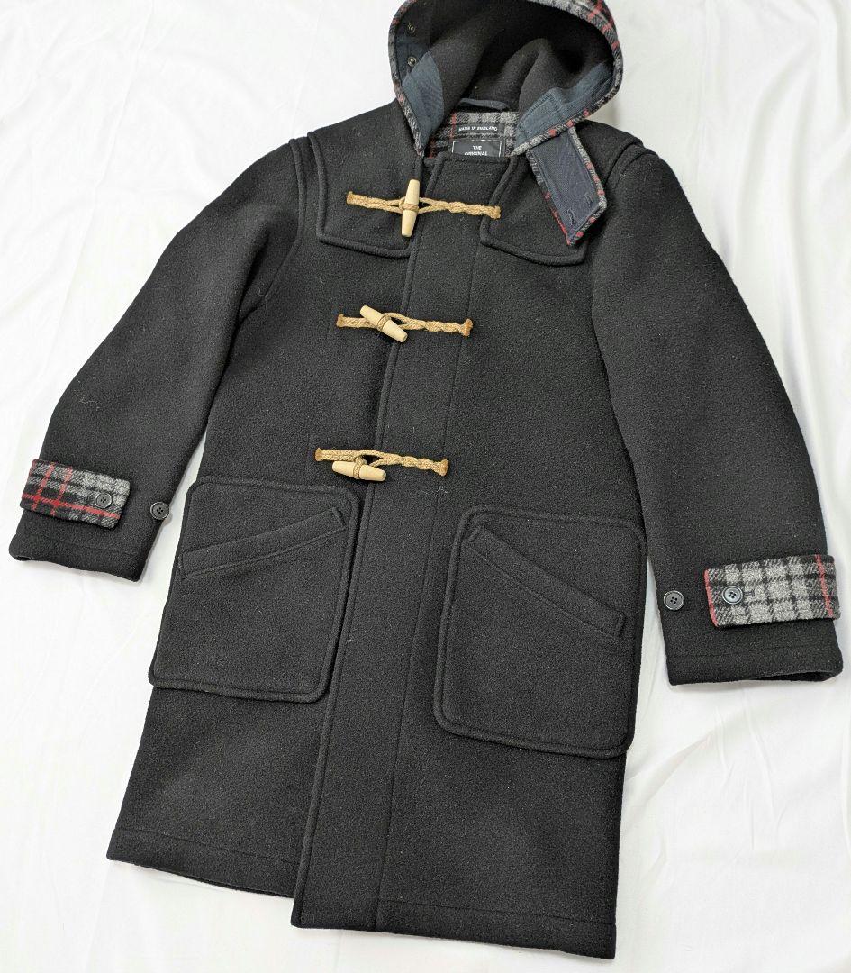 【極美品】 グローバーオール×SILAS ダッフルコート　ウール　ブラック　M