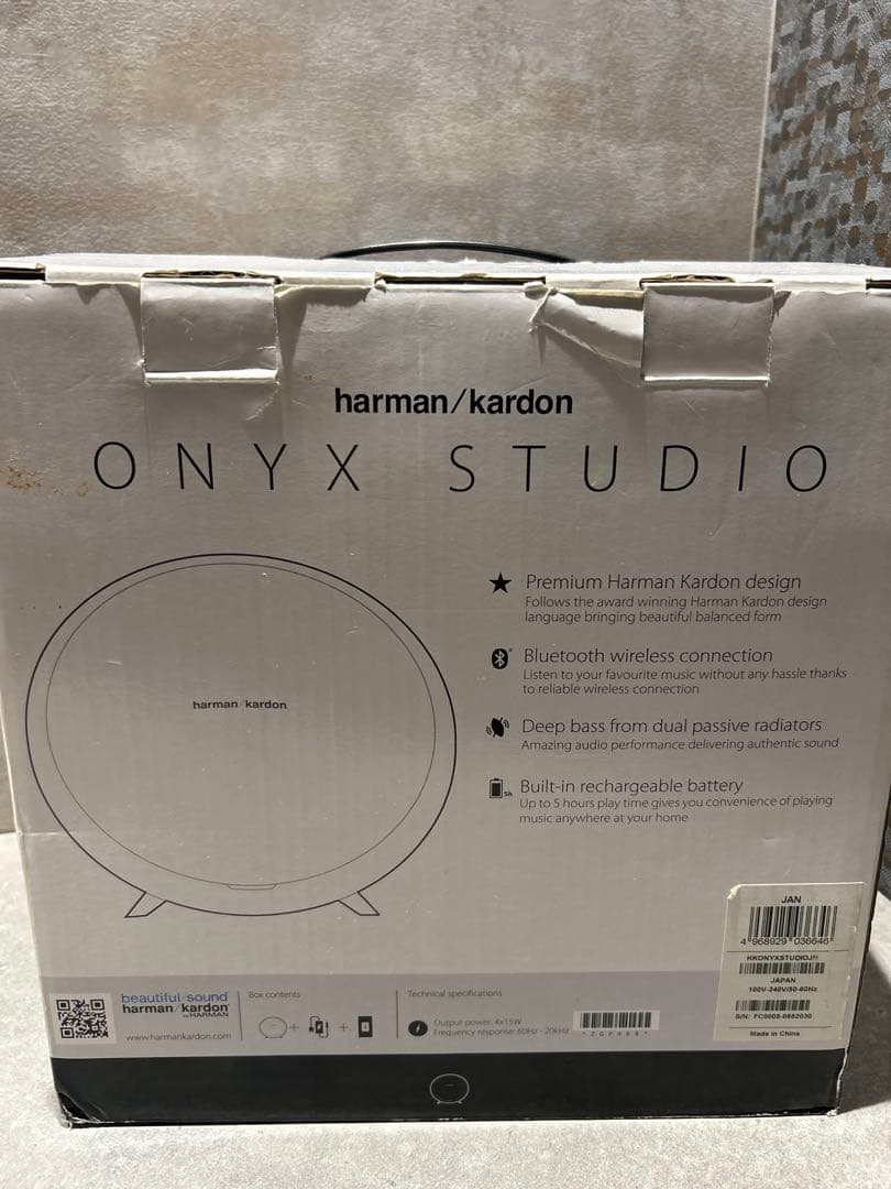 美品 harman kardon ONYX STUDIO ワイヤレス スピーカー