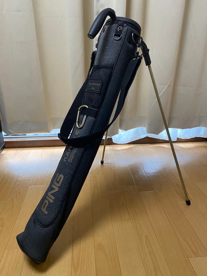 PING KARSTEN スタンドバッグ グレー