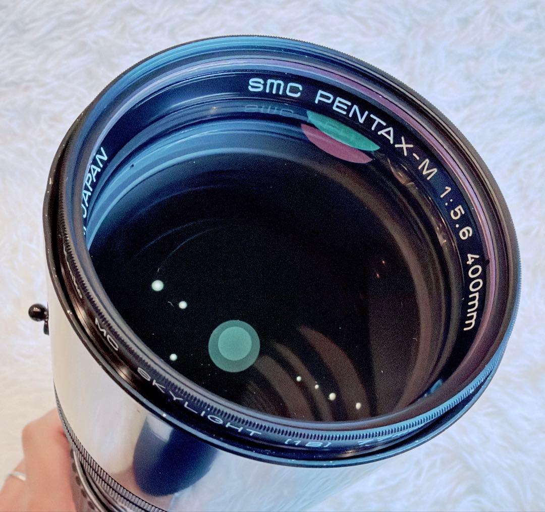 【美品】SMC PENTAX-M 400mm F5.6 単焦点 望遠レンズ