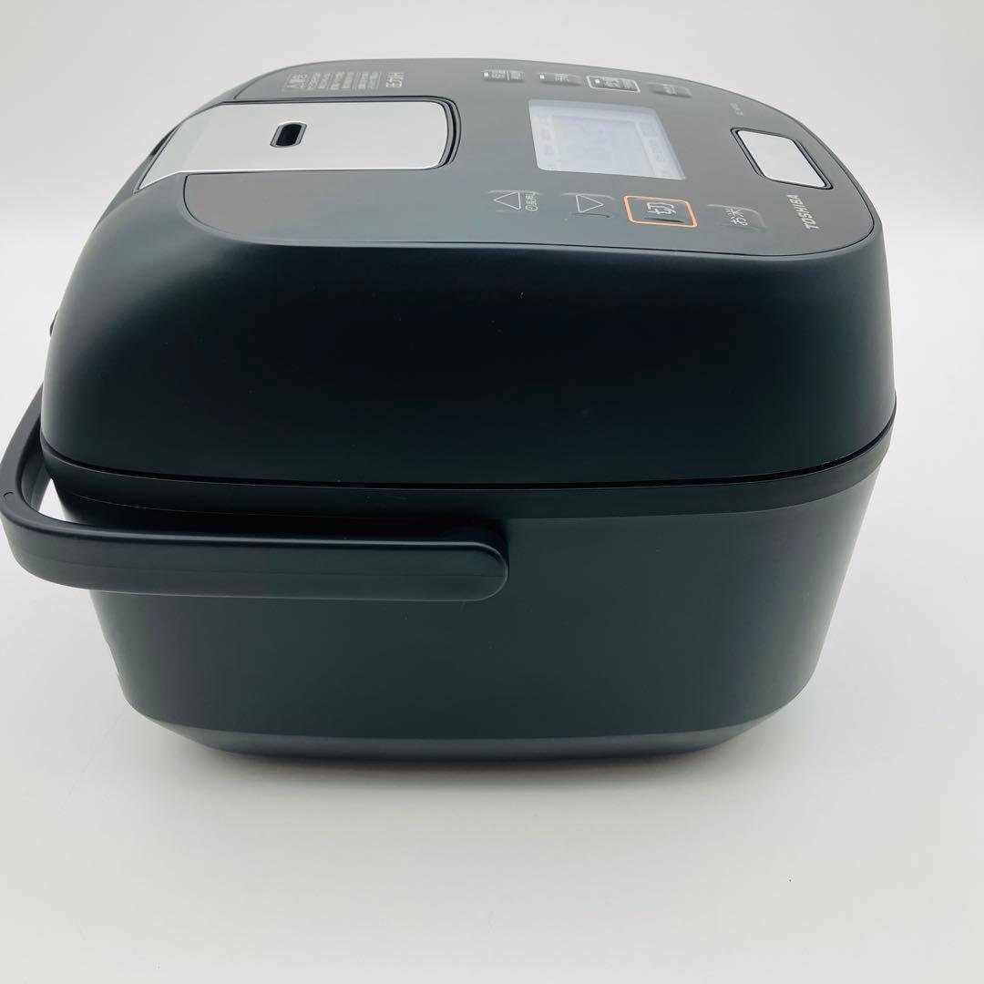 TOSHIBA 炊飯ジャー ブラック RC-6PXV-K 炎匠炊き 3.5合
