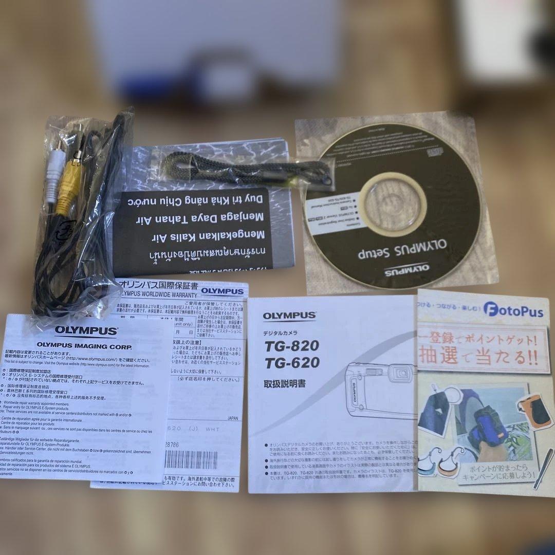 OLYMPUS TG-620 防水デジタルカメラ