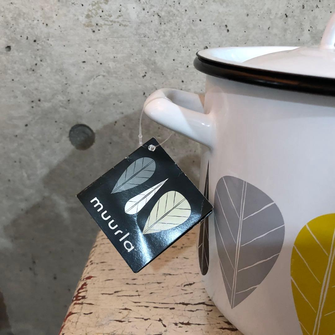 北欧　ムールラ　鍋　両手鍋　ホーロー　ホーローキャセロール　北欧食器