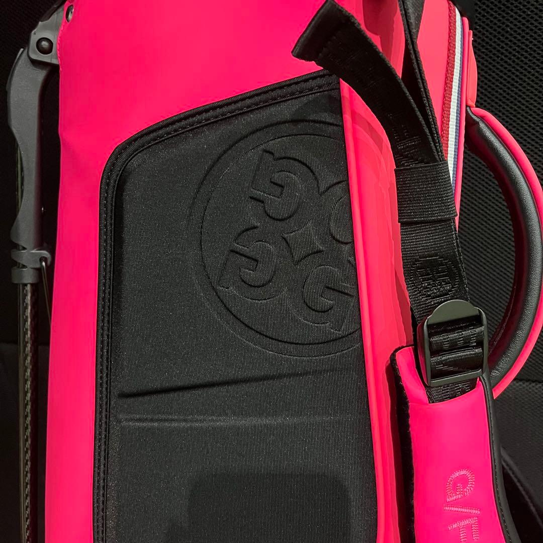 【訳アリ】VESSEL×G/FORE 別注ピンク キャディバッグ