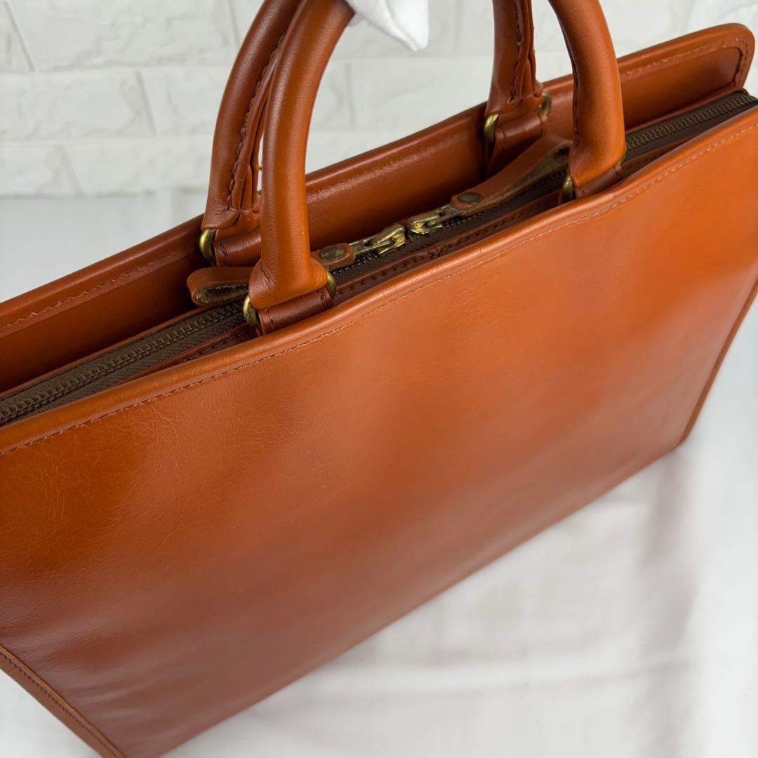 ✨希少 美品✨ PORTER ブラウン レザー ブリーフケース