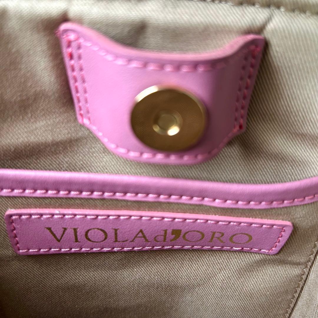 限定品✨ANAYI 別注 VIOLAd'ORO アバカレザー トートバッグ