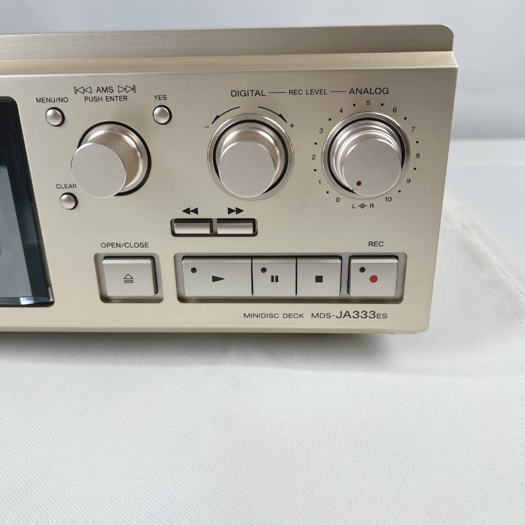 希少☘️　SONY ソニー MDデッキ レコーダー MDS-JA333ES