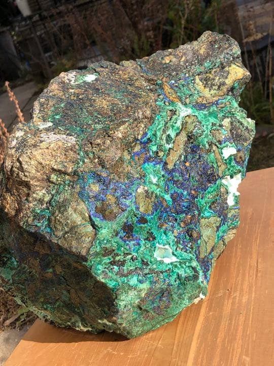 アズマラカイトラピスラズリクリソコラ迫力ある最高の逸品です。‼️大特価SALE中