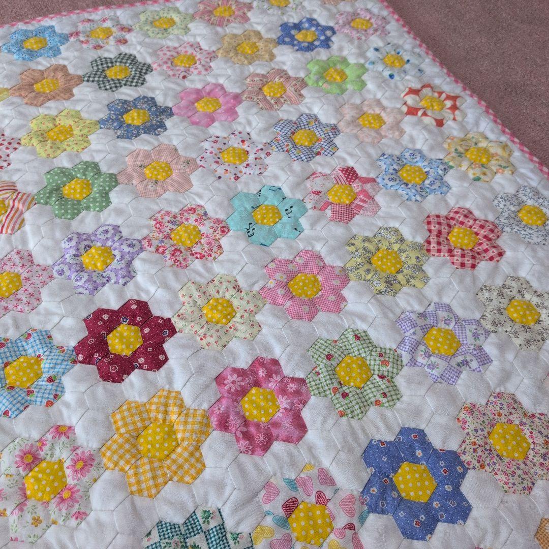パッチワークキルト　大判サイズ