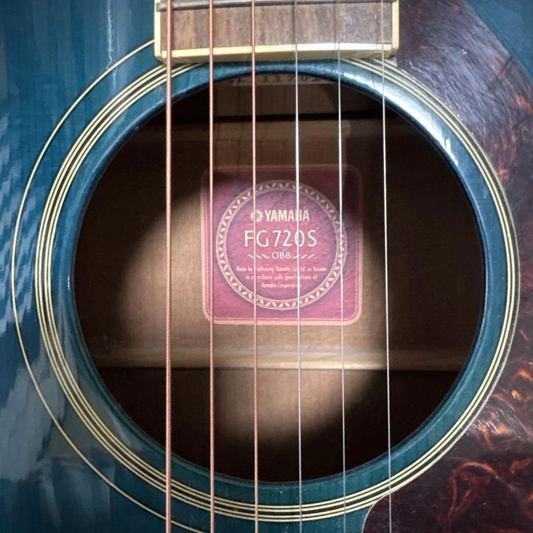 YAMAHA FG720S OBB アコースティックギター　【塗装割れ、傷あり】
