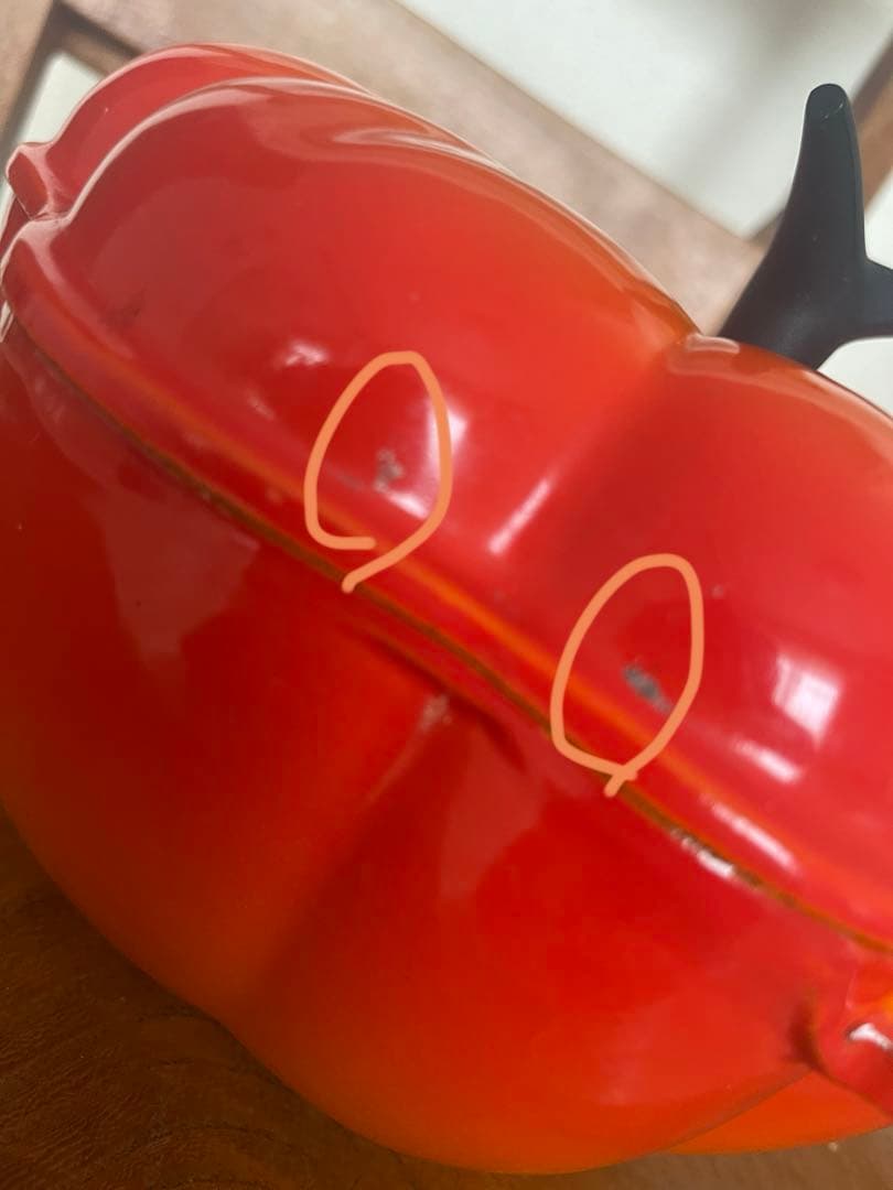 廃盤　LE CREUSET(ル・クルーゼ) パンプキン 鍋　雅姫