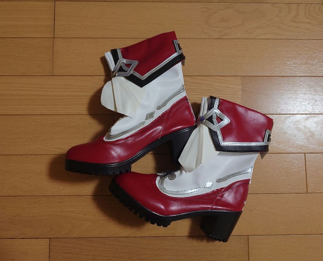 【未使用品】原神　胡桃　海灯祭コスプレ衣装Sサイズ　ウィッグ、ブーツ付き