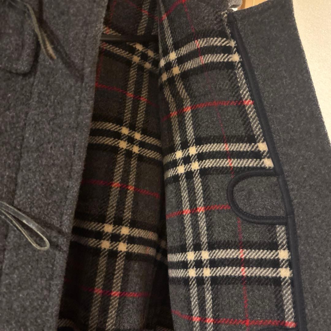 BURBERRY バーバリー ダッフルコート ウール グレー