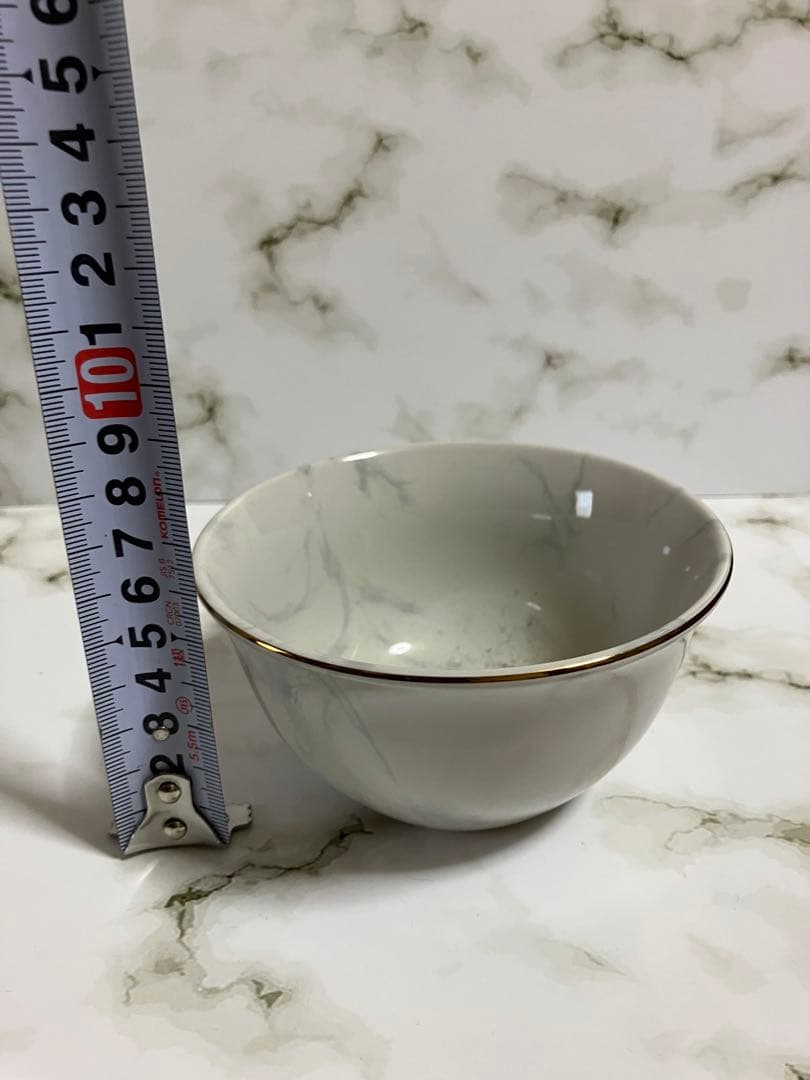 金ふちマーブル皿　15皿セット