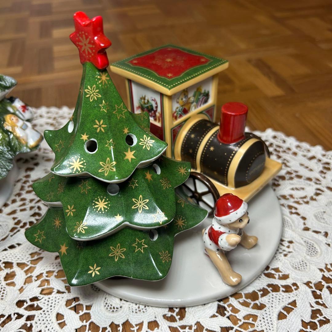 Villeroy&Boch ビレロイ&ボッホ　クリスマス　キャンドルホルダー