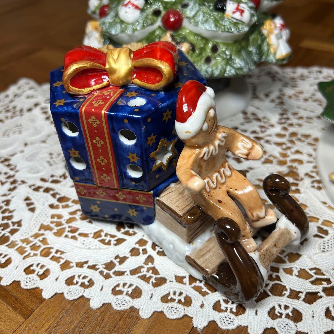 Villeroy&Boch ビレロイ&ボッホ　クリスマス　キャンドルホルダー