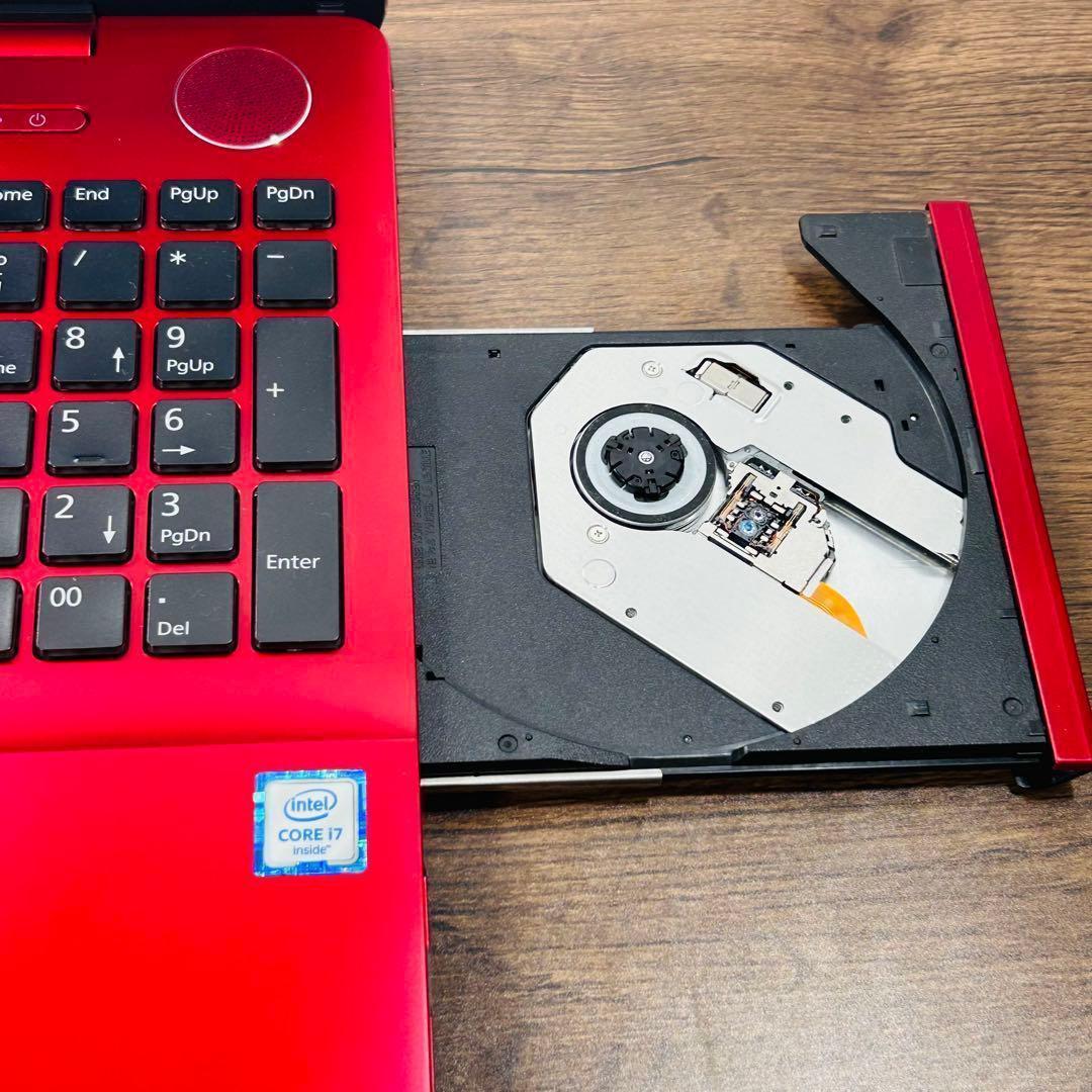 高速SSD512GB/16GB/corei7 富士通ノートパソコン 動画画像編集