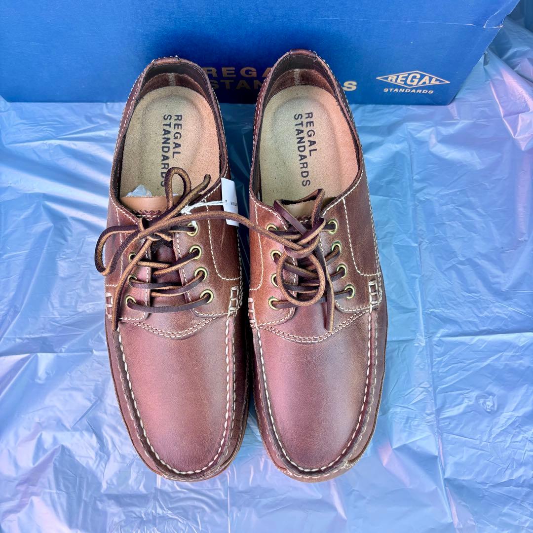 【新品未使用】REGAL スタンダード モカシン ブラウン