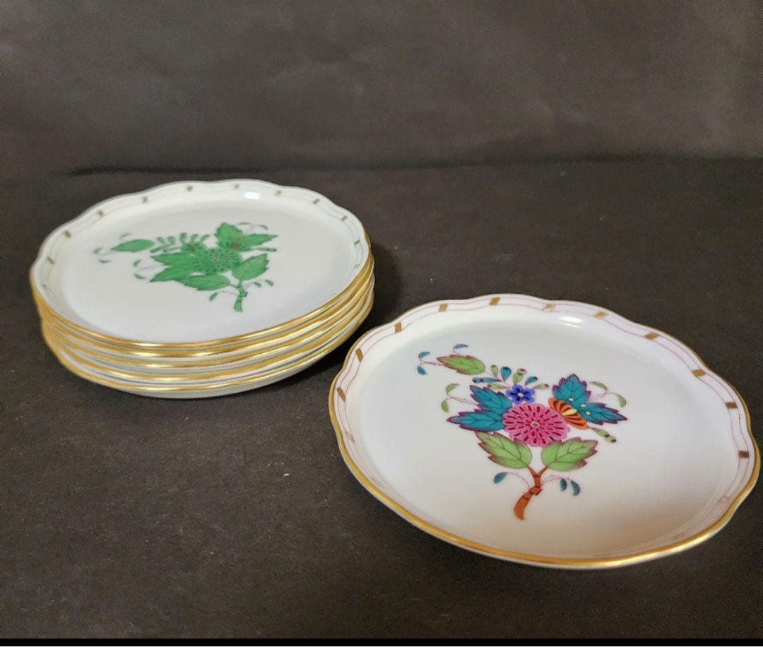 最終価格！美品♪ヘレンド プチプレート コースター６枚