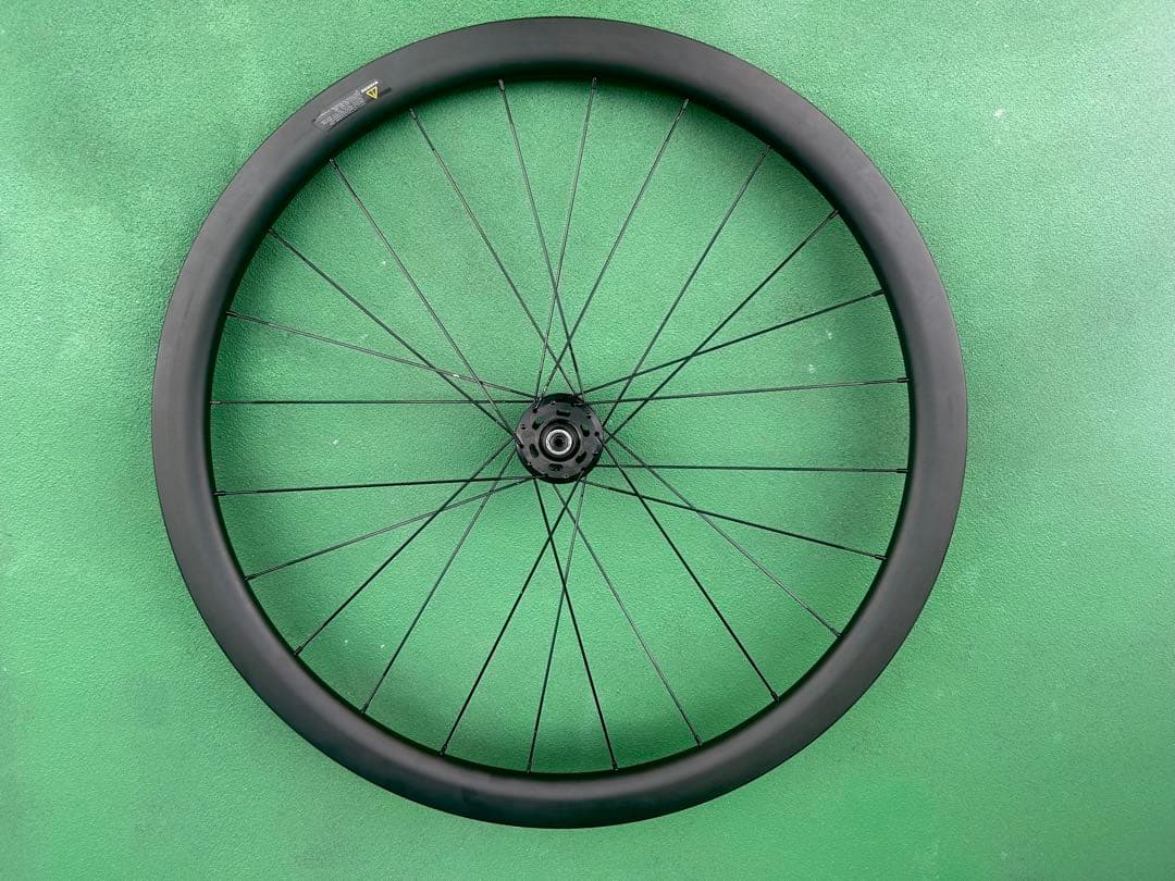 【カーボンCarbonディスクホイール前輪】SUPERTEAM2025購入品