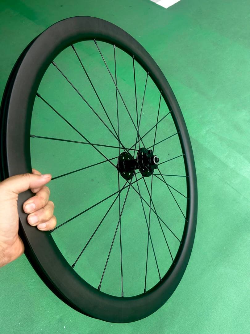 【カーボンCarbonディスクホイール前輪】SUPERTEAM2025購入品