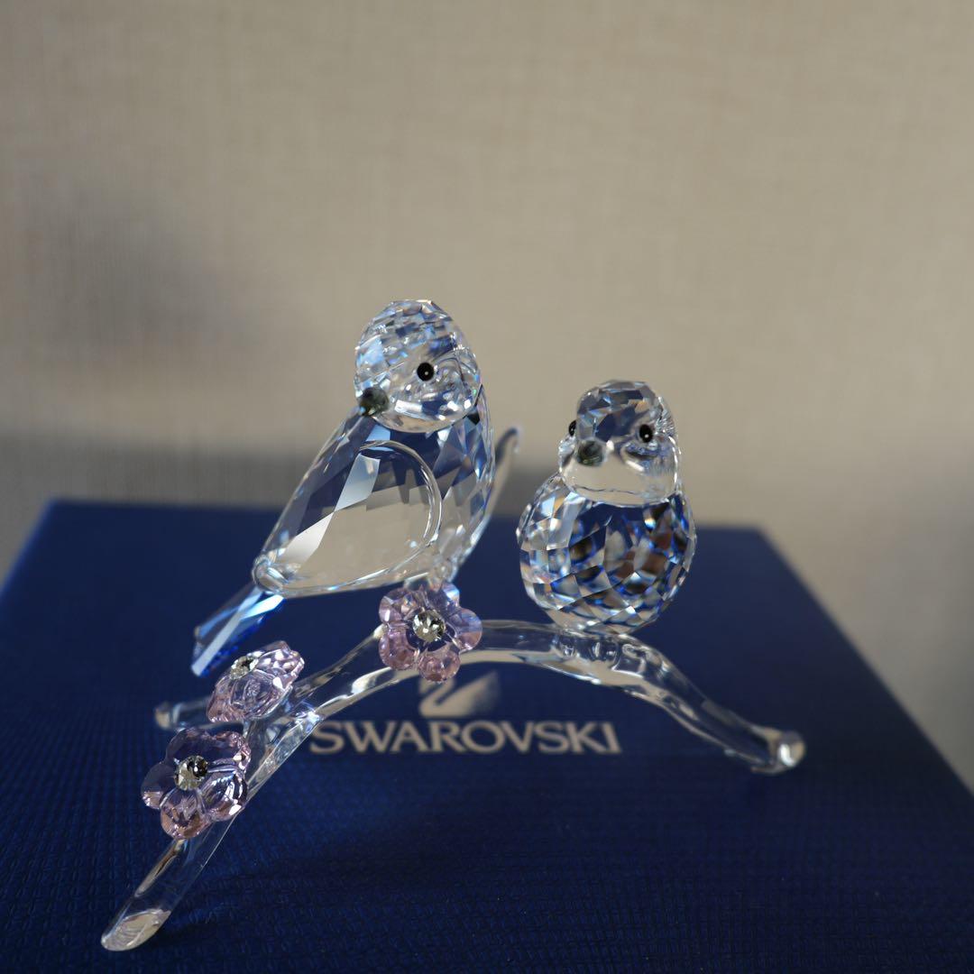 A*様 Swarovski クリスタル 鳥の置物