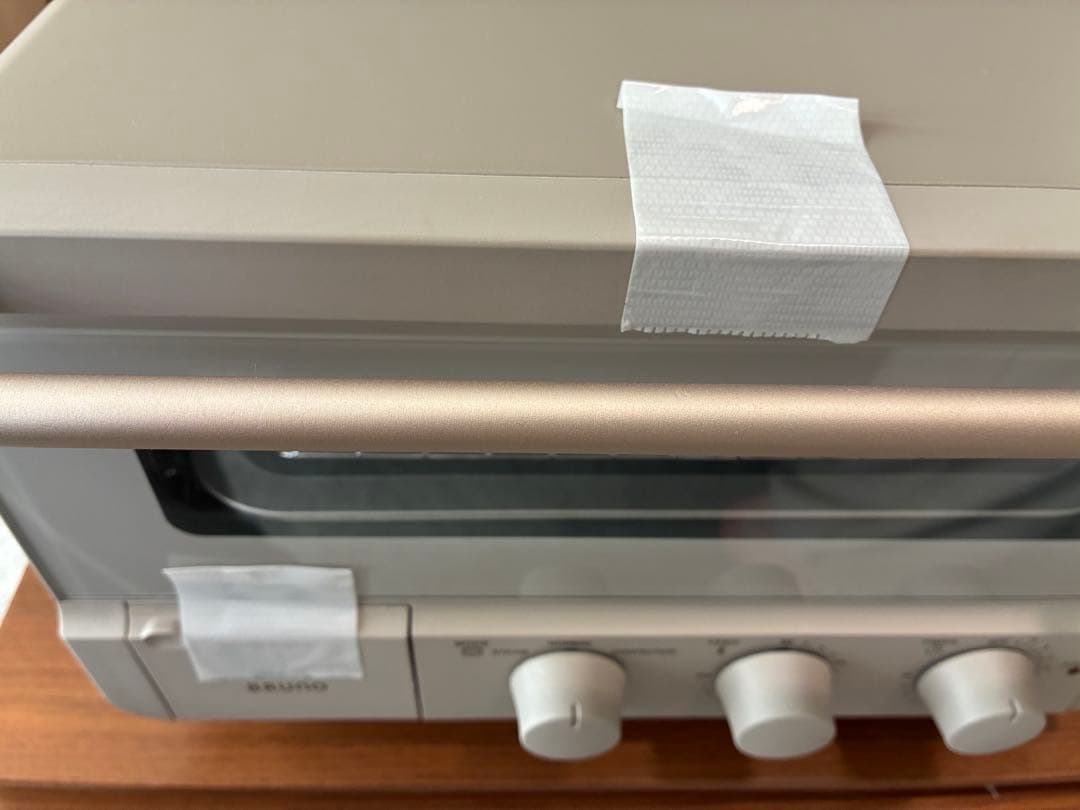 【箱無し、新品未使用品】BRUNOスチーム＆ベイクトースター