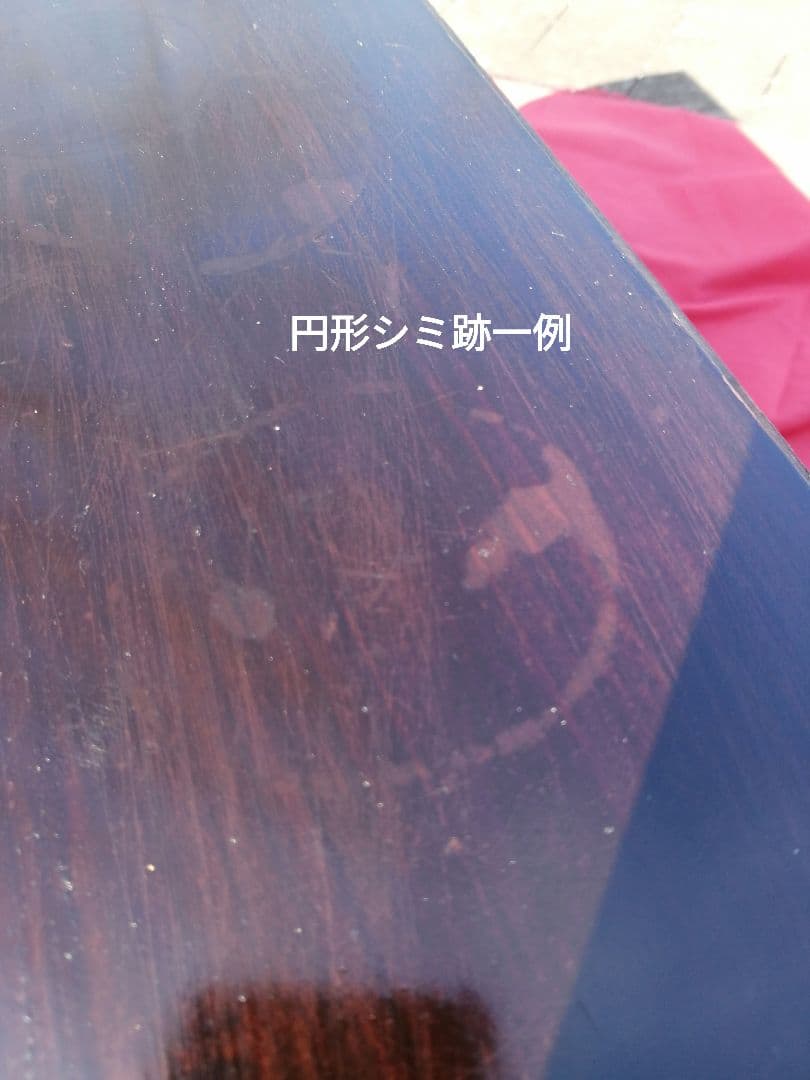 レトロ　【懐かしくて便利】和風 小型 円形 丸 折りたたみちゃぶ台　匿名配送