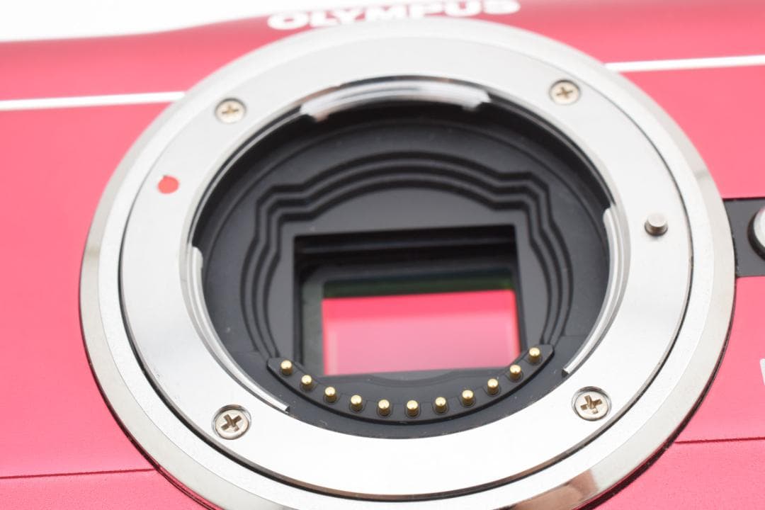 オリンパス　OLYMPUS PEN Lite E-PL5 レッド 14-42mm