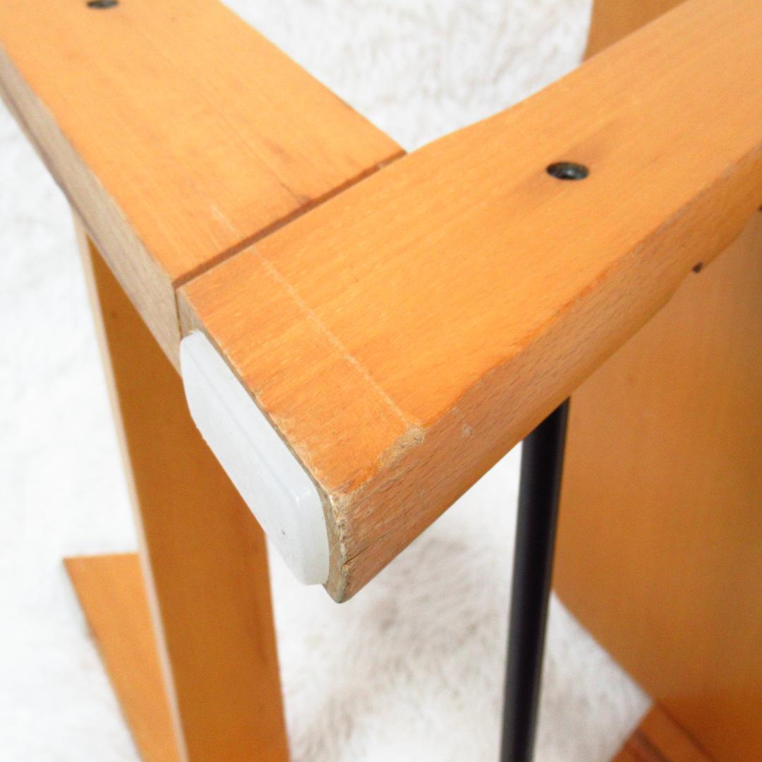 【希少！最初期モデル】STOKKE トリップトラップ 皮ベルト ベビーチェア