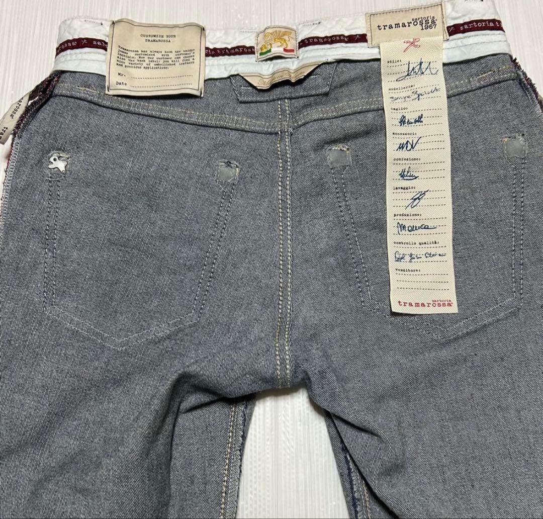 美品tramarossa Leonardo ストレッチスキニーデニム　イタリア製