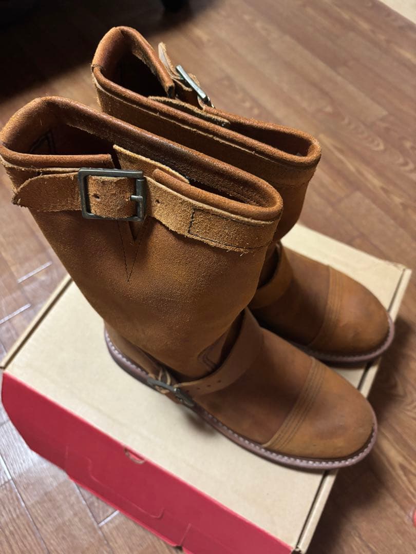 RED WING SHOES エンジニアブーツ ブラウン26.5cm