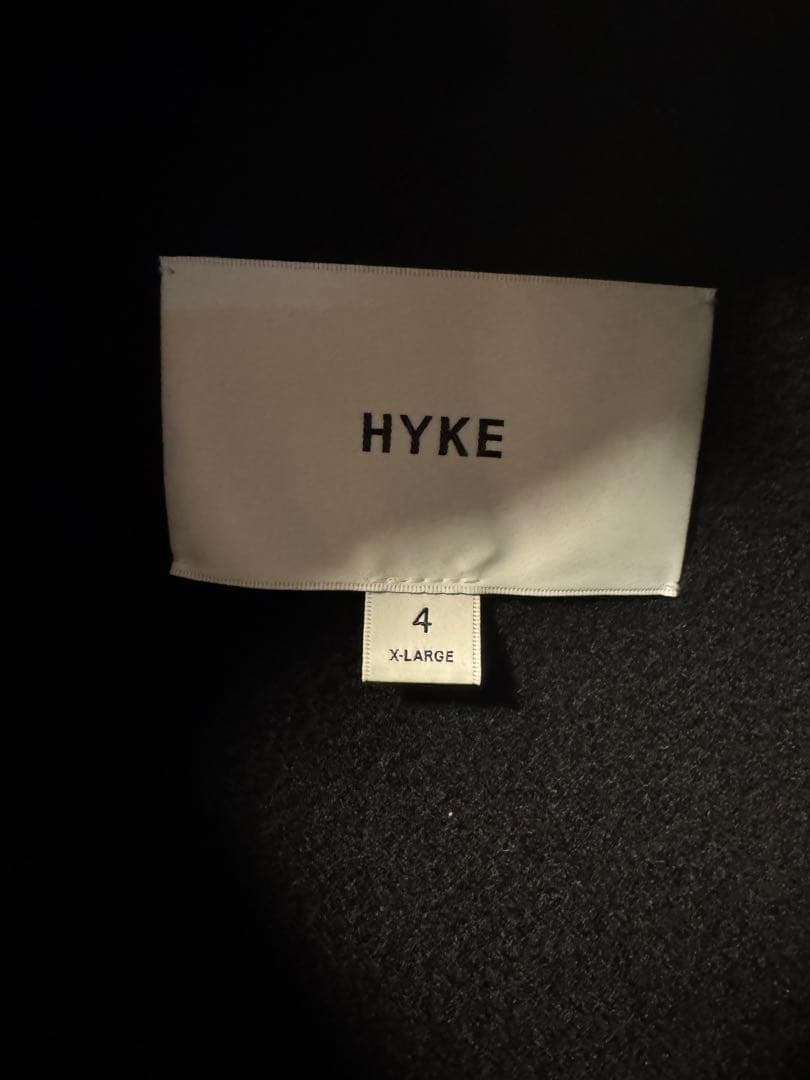 【HYKE(ハイク)】DOUBLE FACE DUFFLE COAT サイズ04