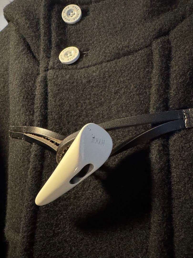 【HYKE(ハイク)】DOUBLE FACE DUFFLE COAT サイズ04