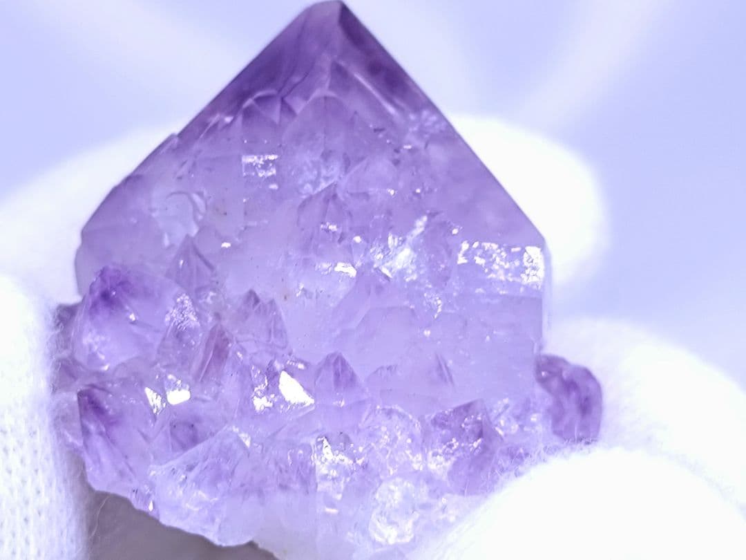 高品質　カクタスアメジスト　南アフリカ産　サボテン　フェアリー　スピリット　③