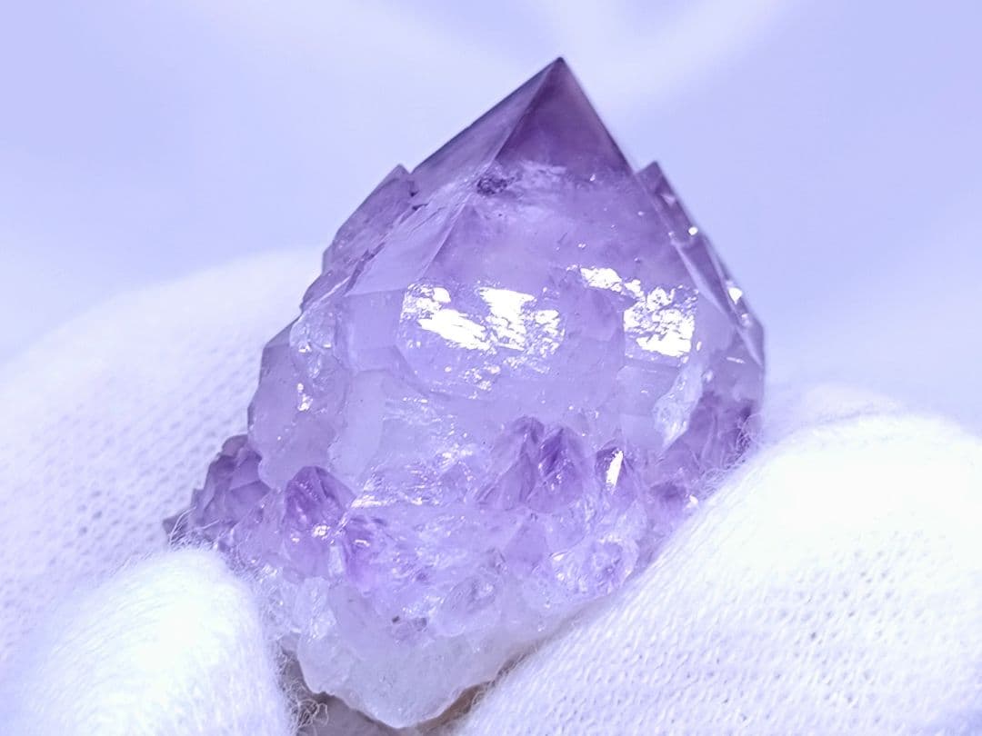 高品質　カクタスアメジスト　南アフリカ産　サボテン　フェアリー　スピリット　③