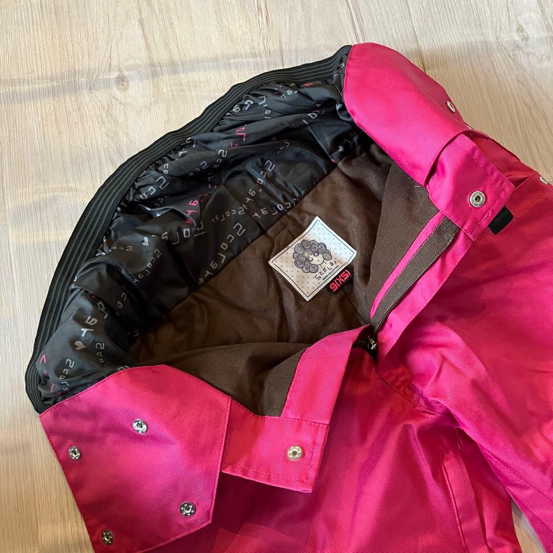 1E✨scalarスカラー✨スキーウェア 上下セット レディースM