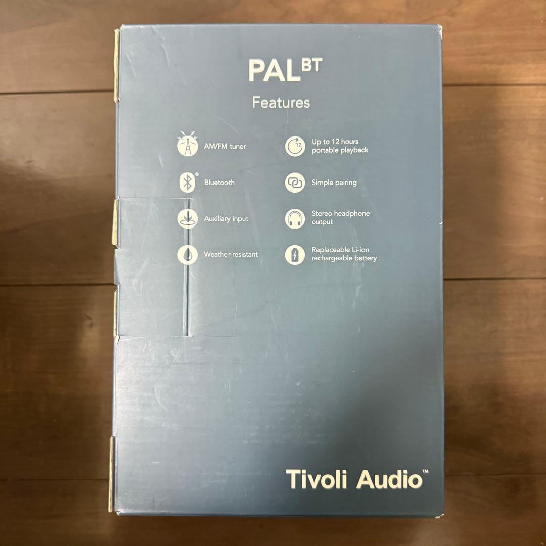 Tivoli Audio Bluetooth スピーカー PAL BT レッド