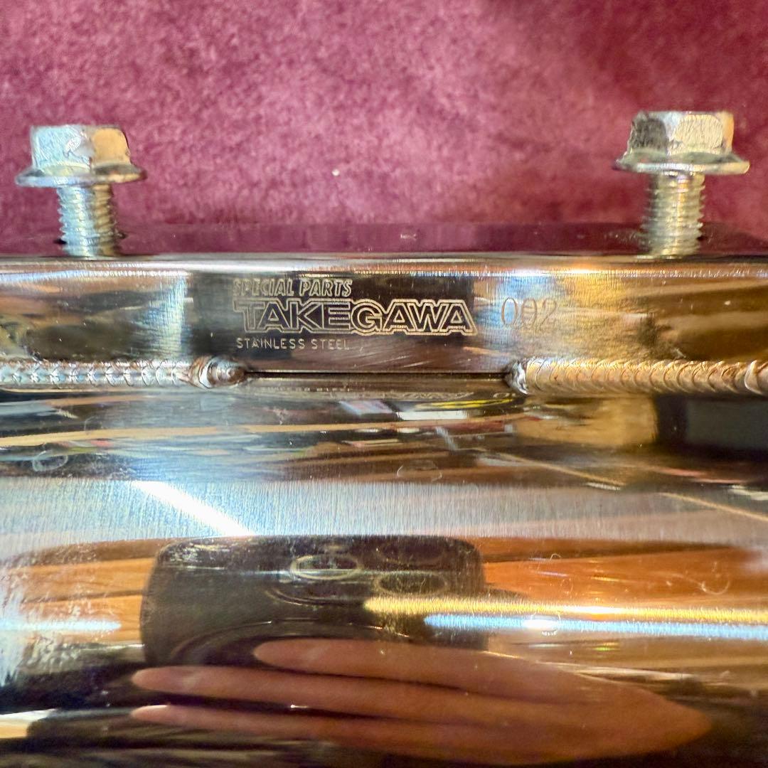 スーパーカブ　C125 JA48 TAKEGAWA キャプトンマフラー 武川