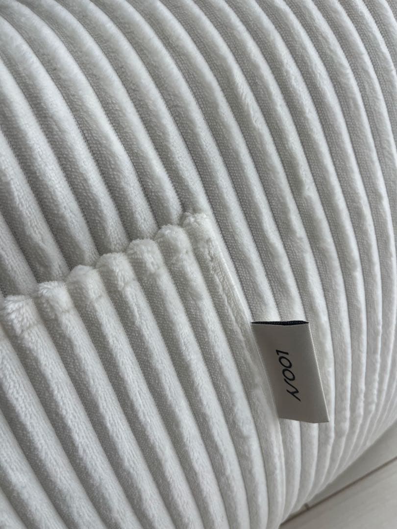 LOOSY ビーズソファ　2人掛け　アイボリー