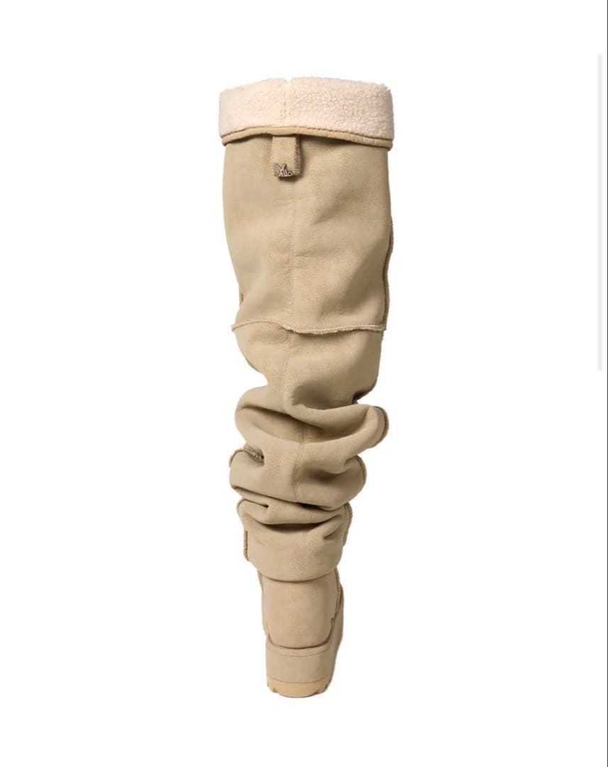 YELLO JACOB LOOSE FIT LONG BOOTS ムートンブーツ