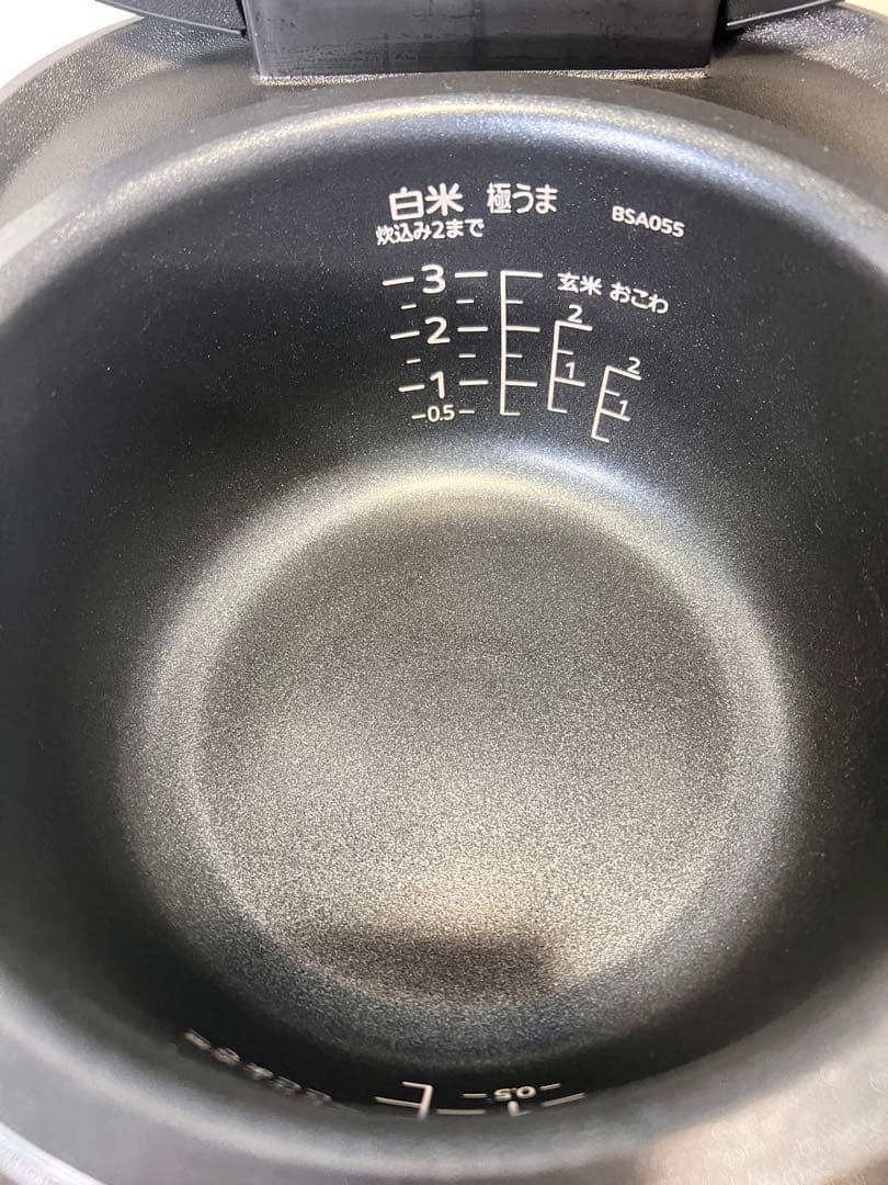 【美品】TIGER 炊飯器 JBS-B055 KL 5.4L 3合