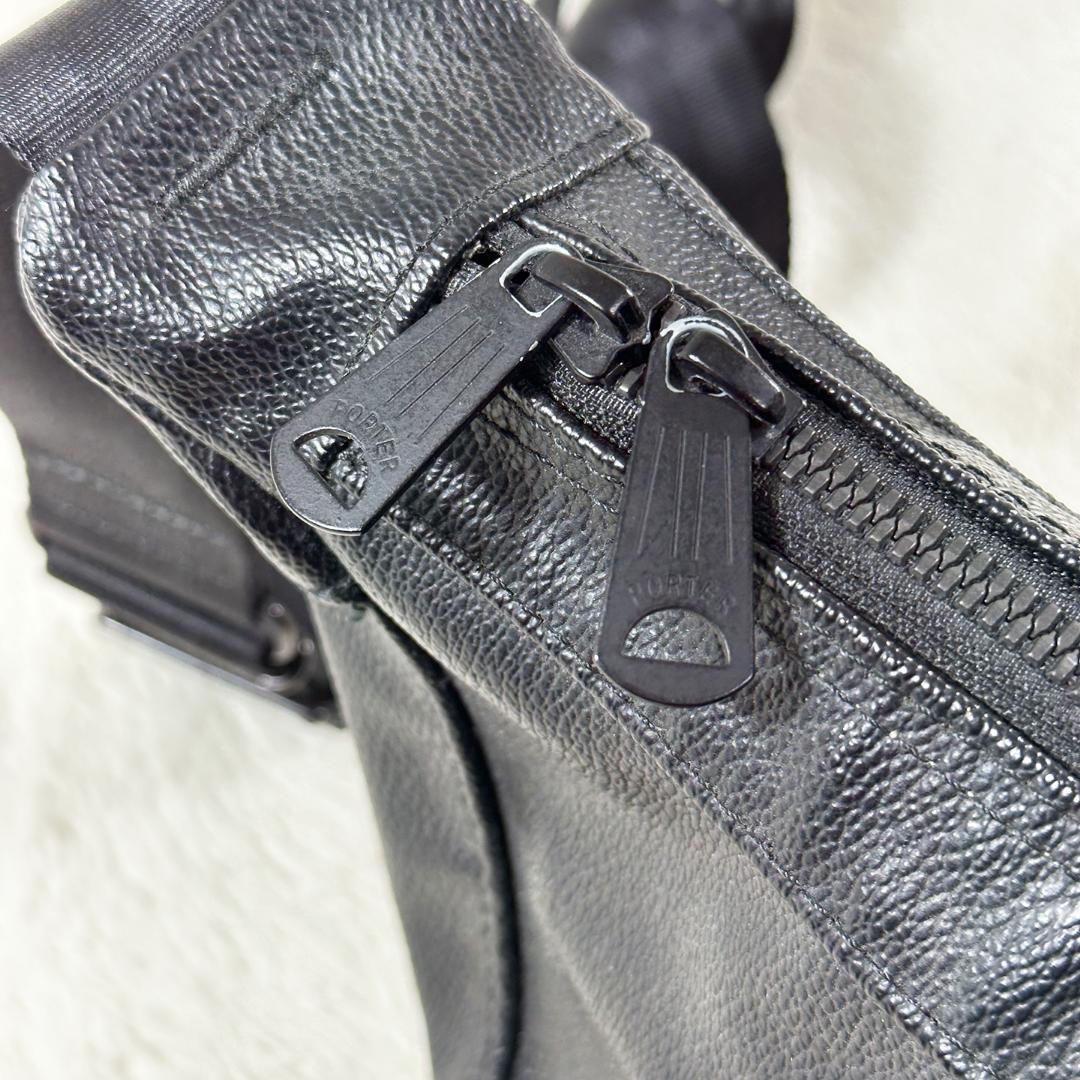 ポーター×ジャムホームメイド バナナ ショルダー レザー