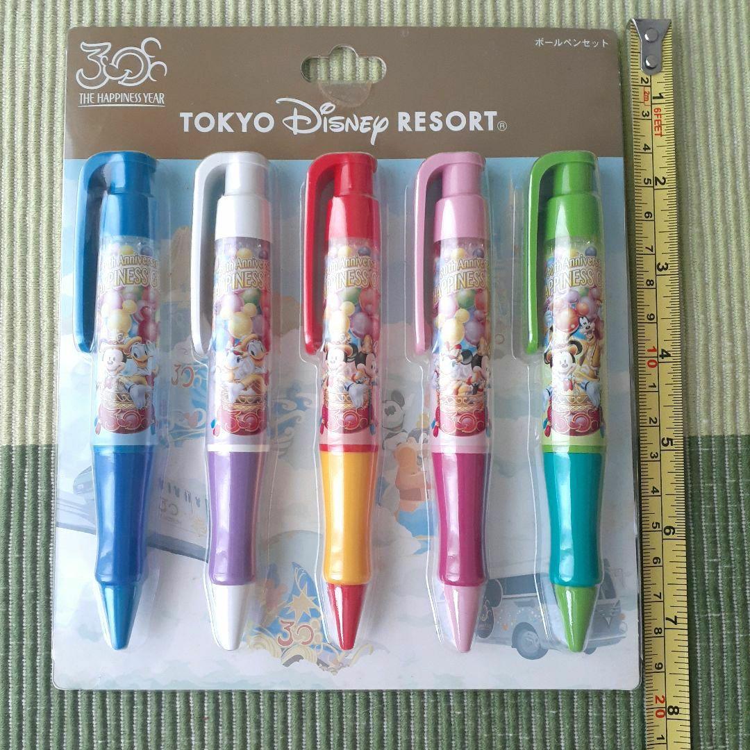 ディズニー　30周年　ボールペン　ハピネス　バルーン　風船　ミッキー　ミニー