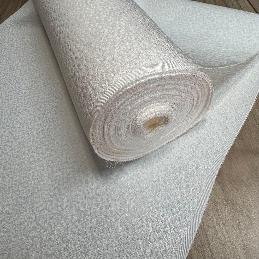未使用品　丹後縮緬　丹後ちりめん　正絹　反物　着物　和装　白生地