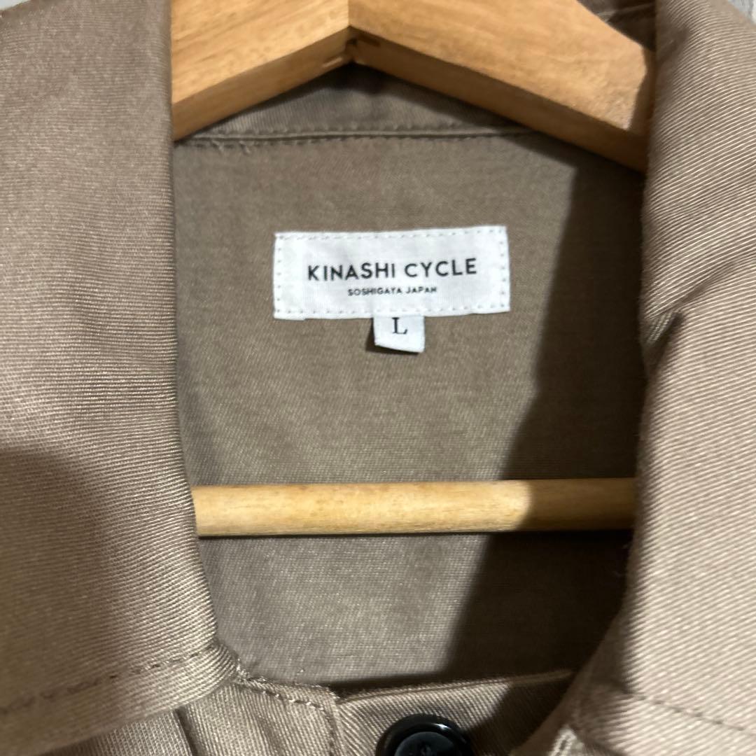 木梨サイクル　ベージュ オーバーオール Mサイズ