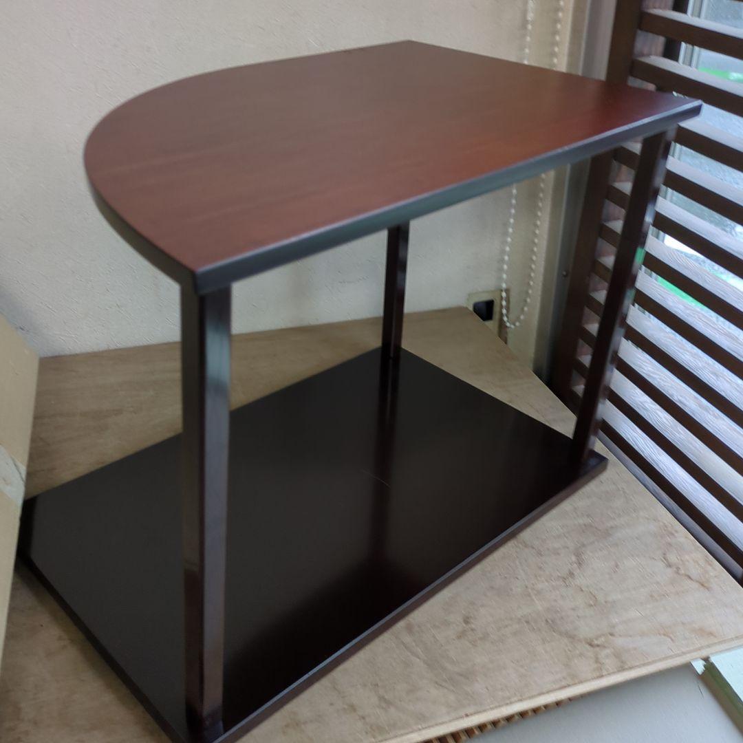 誰が袖棚 裏千家 淡々斎好み写し 木製 うるし溜塗 茶道具 組み立て式 紙箱