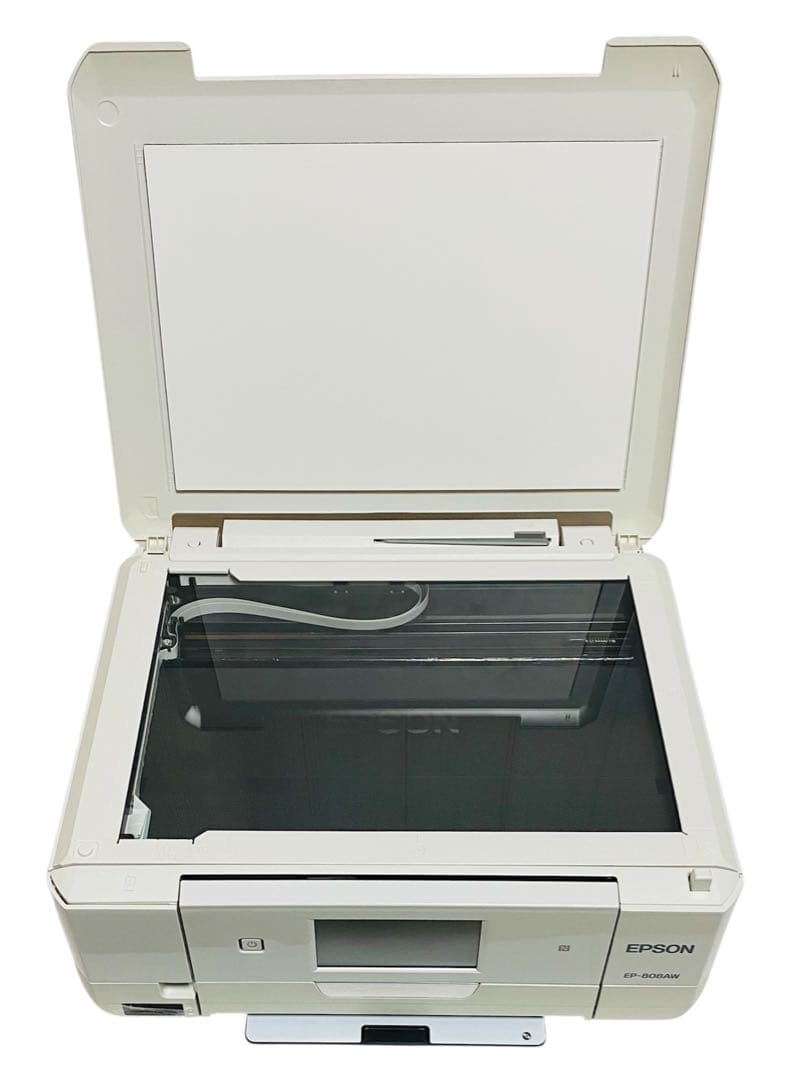 EPSON EP-808AW ホワイト インクジェットプリンター