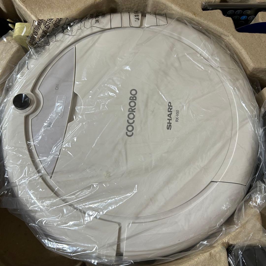 SHARP ロボット家電 電気掃除機 RX-V50-W ロボット掃除機