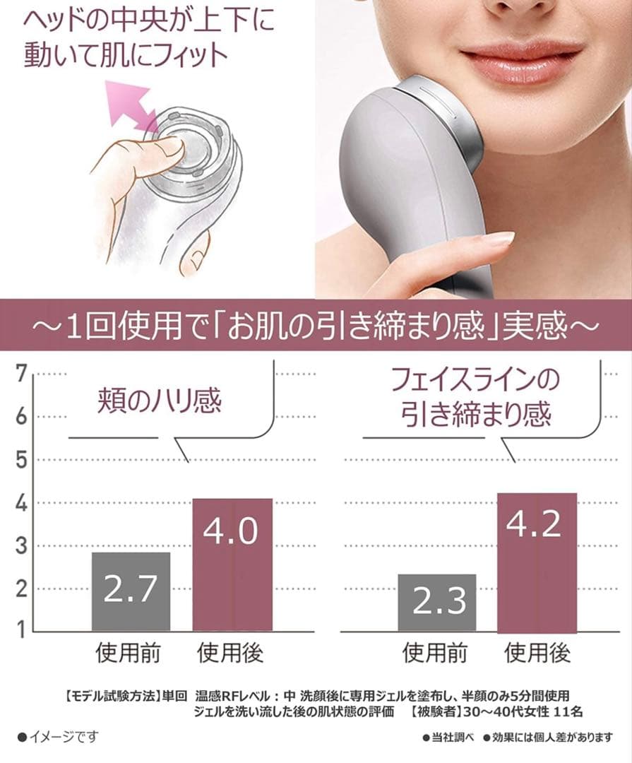 Panasonic パナソニック RF × Ultrasonic リフト 美顔器